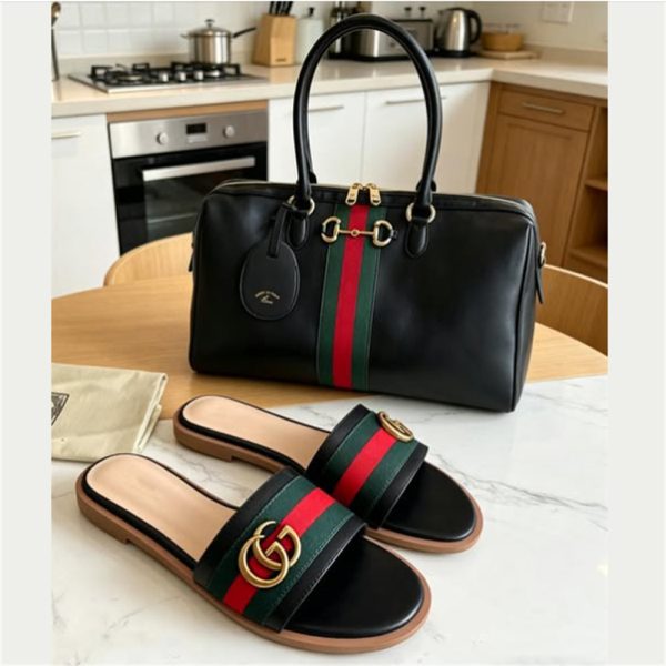 High quality slipper & handbag free shipping GUI #Z0687