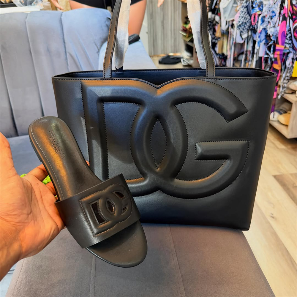 High quality slipper & tote bag set free shipping DOA #Z0697 - Image 1