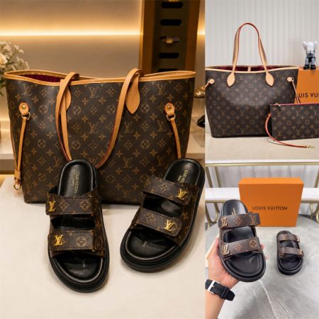 High quality slipper & Tote bag  free shipping LOV #Z0720