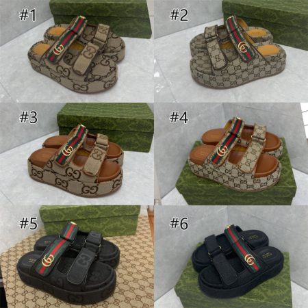 High quality slippers size:5-12 with box GUI #23542