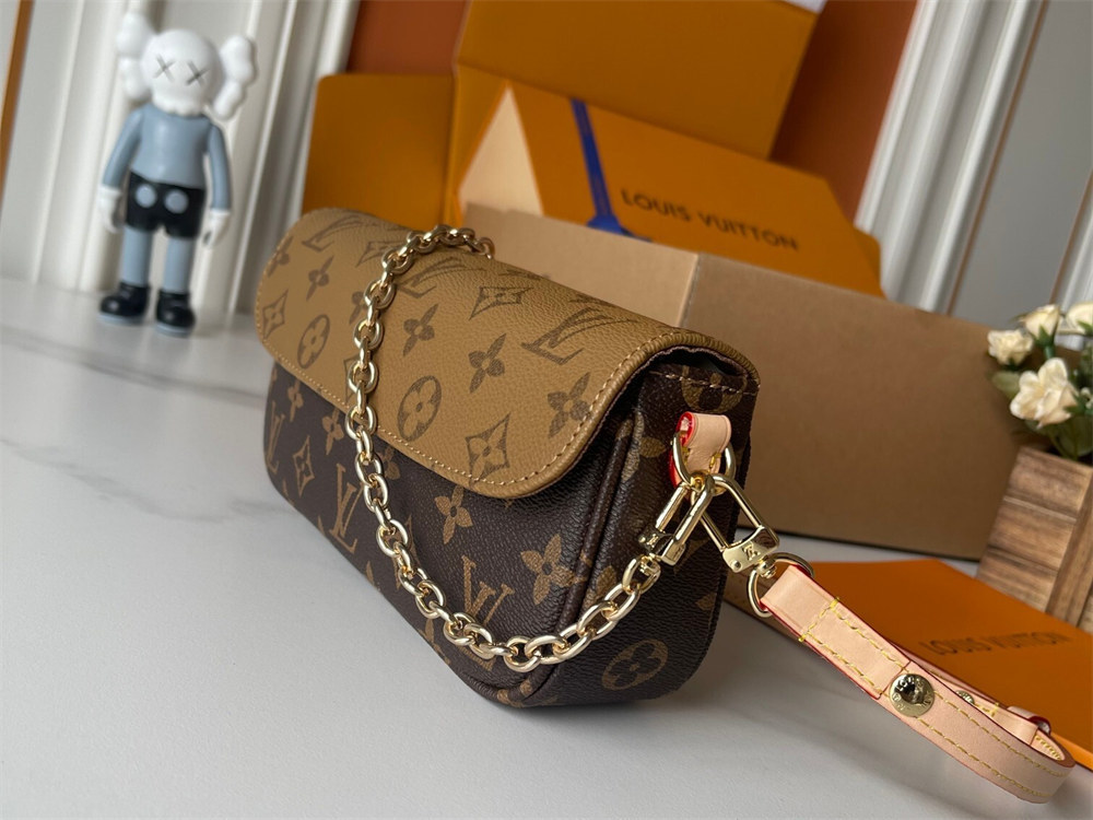 Top quality leather shoulder bag size:23.5*12*4.3cm LOV #29672 - Image 5