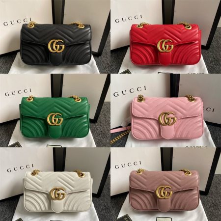 Top quality leather shoulder bag size:22cm/26cmcm GUI #30261