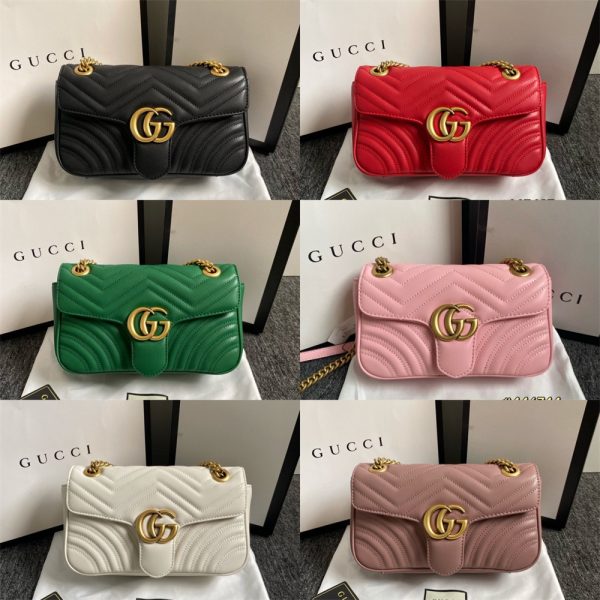 Top quality leather shoulder bag size:22cm/26cmcm GUI #30261