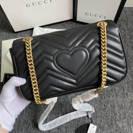 Top quality leather shoulder bag size:22cm/26cmcm GUI #30261 - Image 3