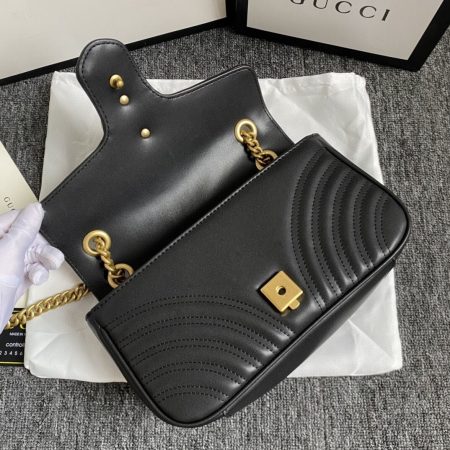 Top quality leather shoulder bag size:22cm/26cmcm GUI #30261 - Image 4
