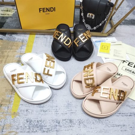 High quality slipper size:5-11 with box FEI #30801