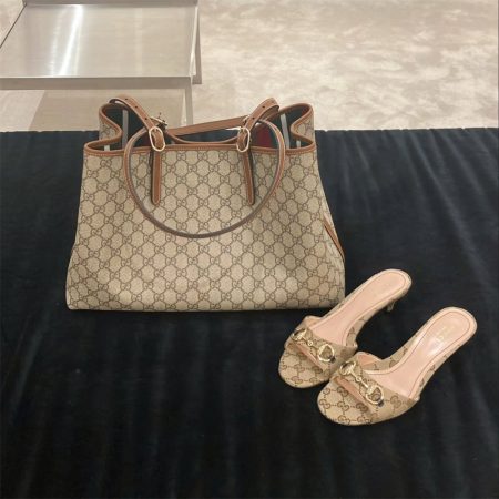 High quality slipper & tote bag set free shipping GUI #31472