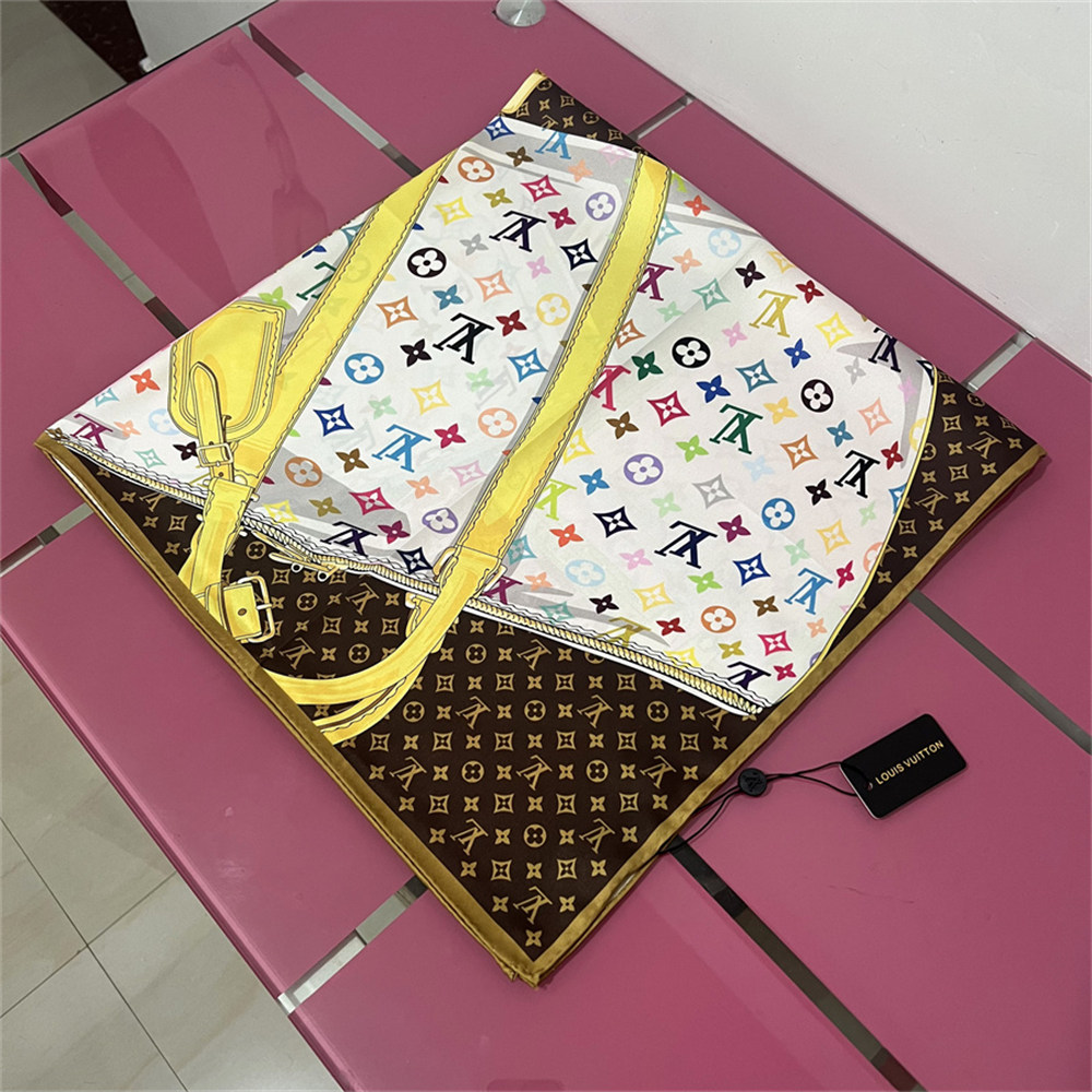 High quality silk scarf size:90*90cm LOV #31476 - Image 3