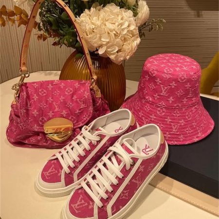 High quality sneaker & shoulder bag & bag set free shipping LOV #31489