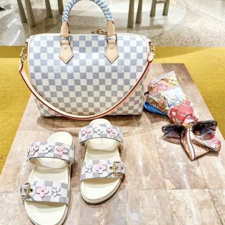 High quality slippers & handbag set free shipping LOV #31497