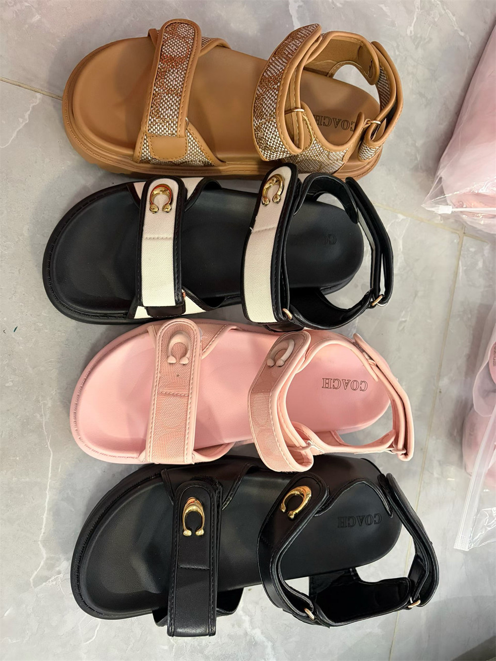 Wholesale fashion sandal for women size:5-11 with box COH #31505 - Image 1