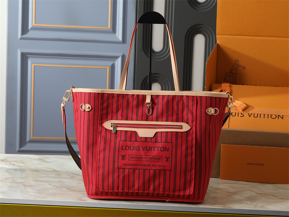 Top quality leather neverful Tote bag (with strap) size:31*28cm LOV #31526 - Image 2