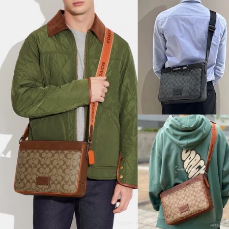 High quality messenger bag size:25*7*26cm COH #31529
