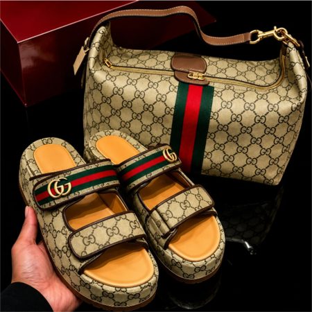 High quality slippers & shoulder bag free shipping GUI #31530
