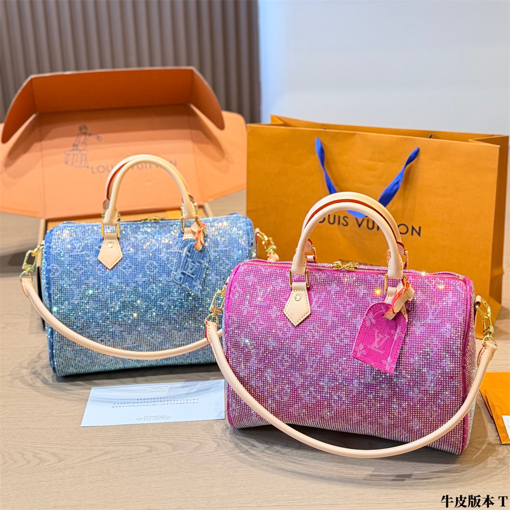 High quality diamond handbag speedy size:30*21cm LOV #31553 - Image 1