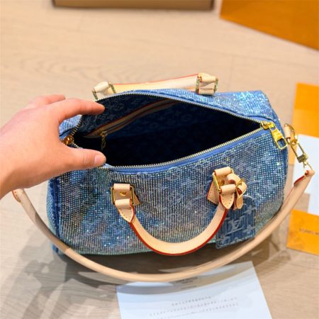 High quality diamond handbag speedy size:30*21cm LOV #31553 - Image 2