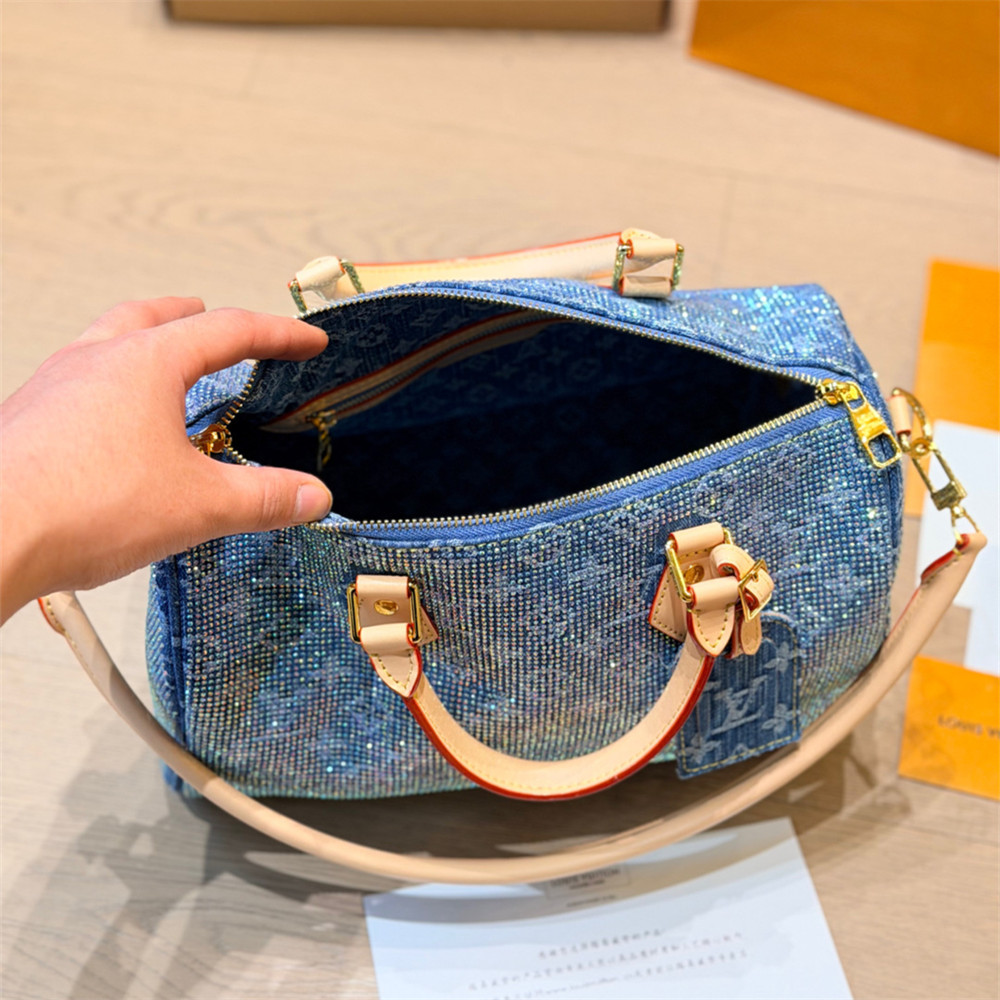High quality diamond handbag speedy size:30*21cm LOV #31553 - Image 2