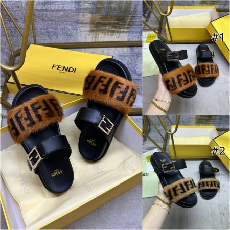 High quality couple slippers size:5-11 with box FEI #31556
