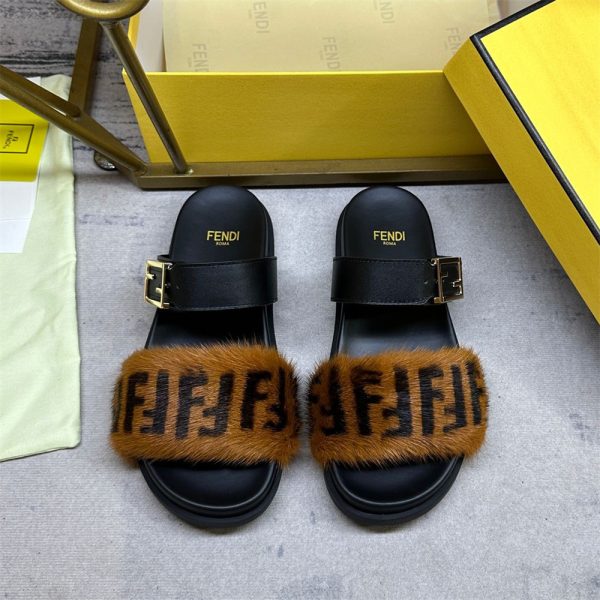High quality couple slippers size:5-11 with box FEI #31556