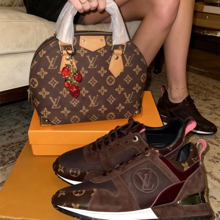 High quality sneaker & shell bag (no chaim) set free shipping LOV #31597