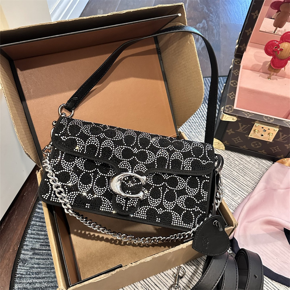 High quality diamond shoulder bag size:26*13.5cm COH #31612 - Image 2