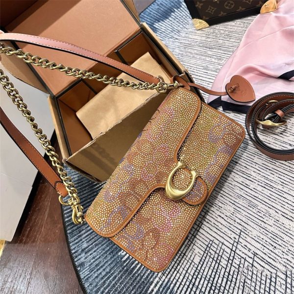 High quality diamond shoulder bag size:26*13.5cm COH #31612