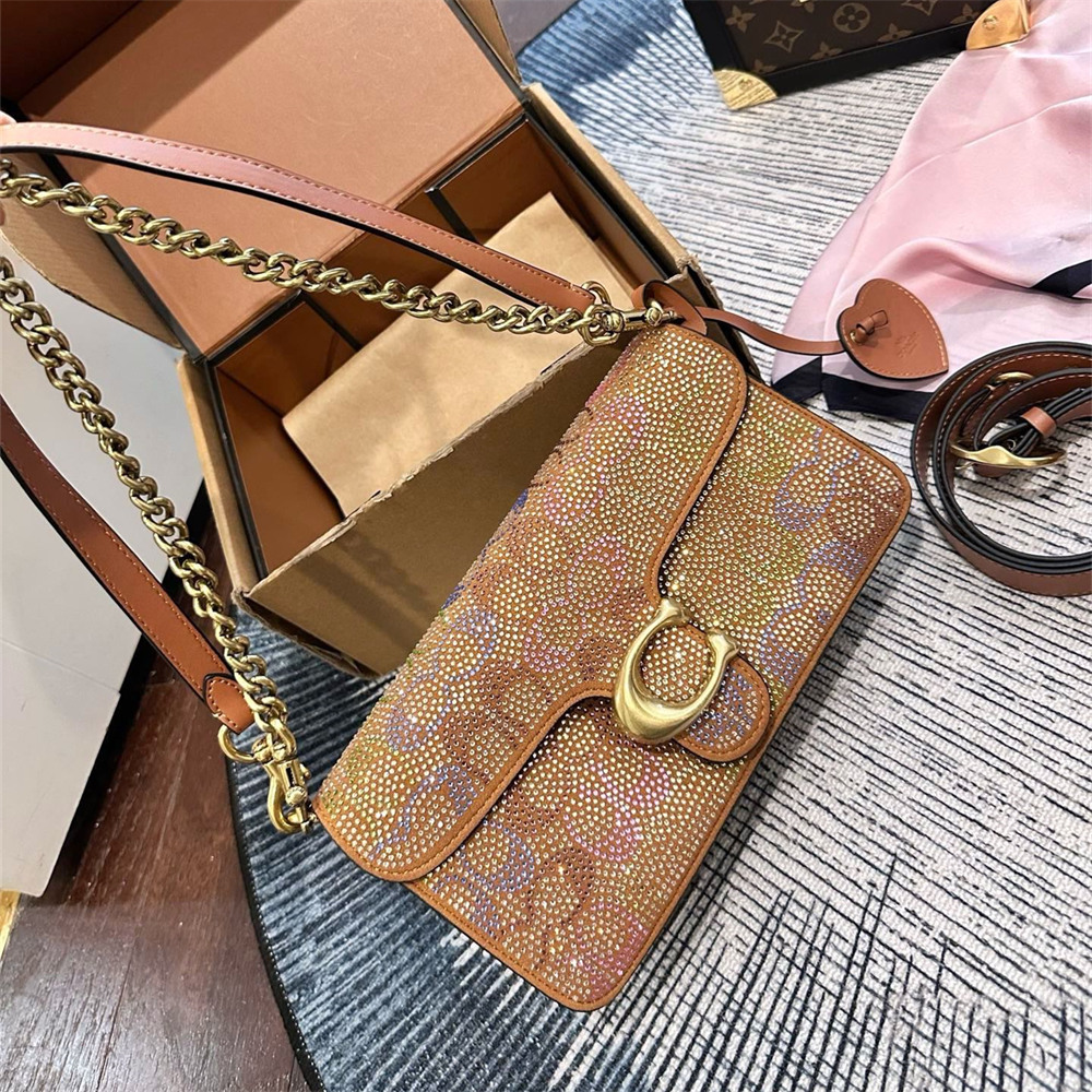 High quality diamond shoulder bag size:26*13.5cm COH #31612 - Image 3