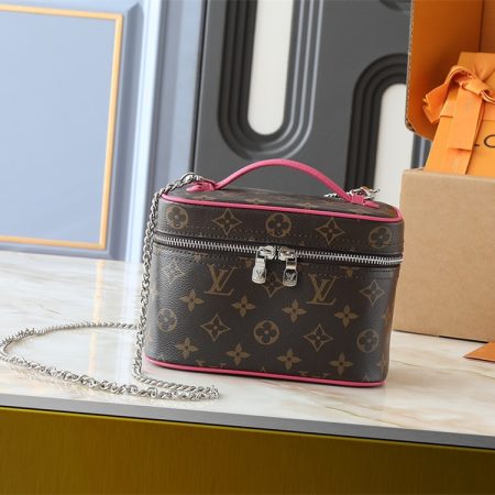 High quality Trolley case & luggage bag & makeup bag set free shipping LOV #31615 - Image 2