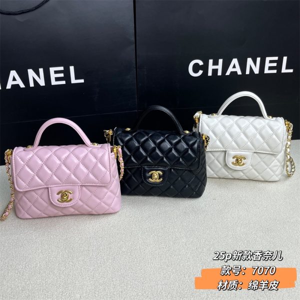 Top quality leather shoulder bag size:20*14cm CHL #31617
