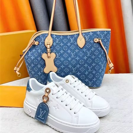 High quality sneaker & Tote bag set free shipping LOV #31626