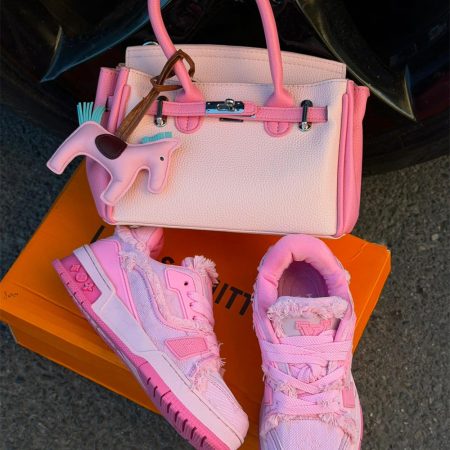 High quality sneaker & Tote bag set free shipping LOV #31627