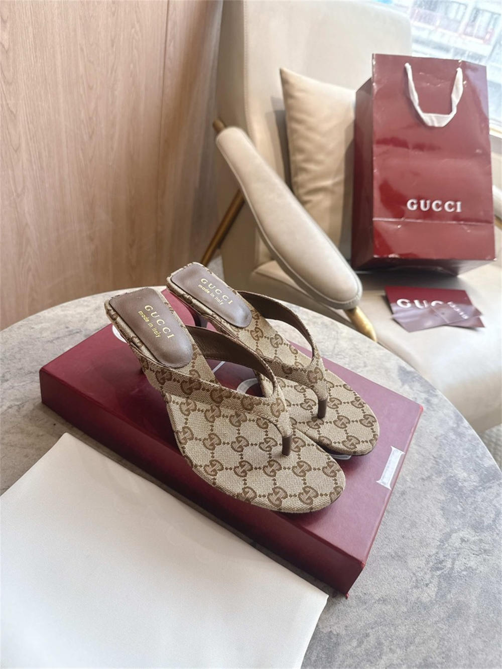 High quality slippers size:5-11 with box GUI #C0586 - Image 6