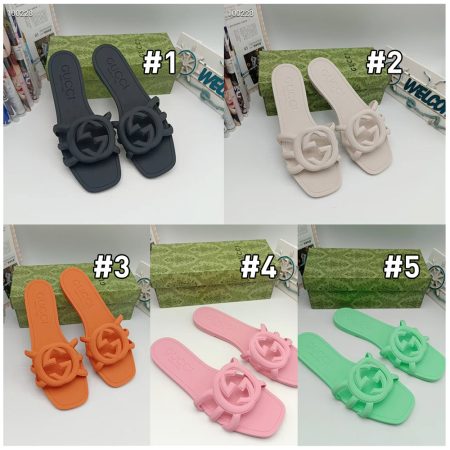 Wholesale slippers for women size:5-10 (NO box) GUI XY #C0722