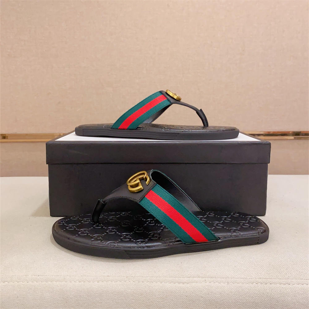 High quality slippers for men size:7-11 with box GUI  #C0737 - Image 3