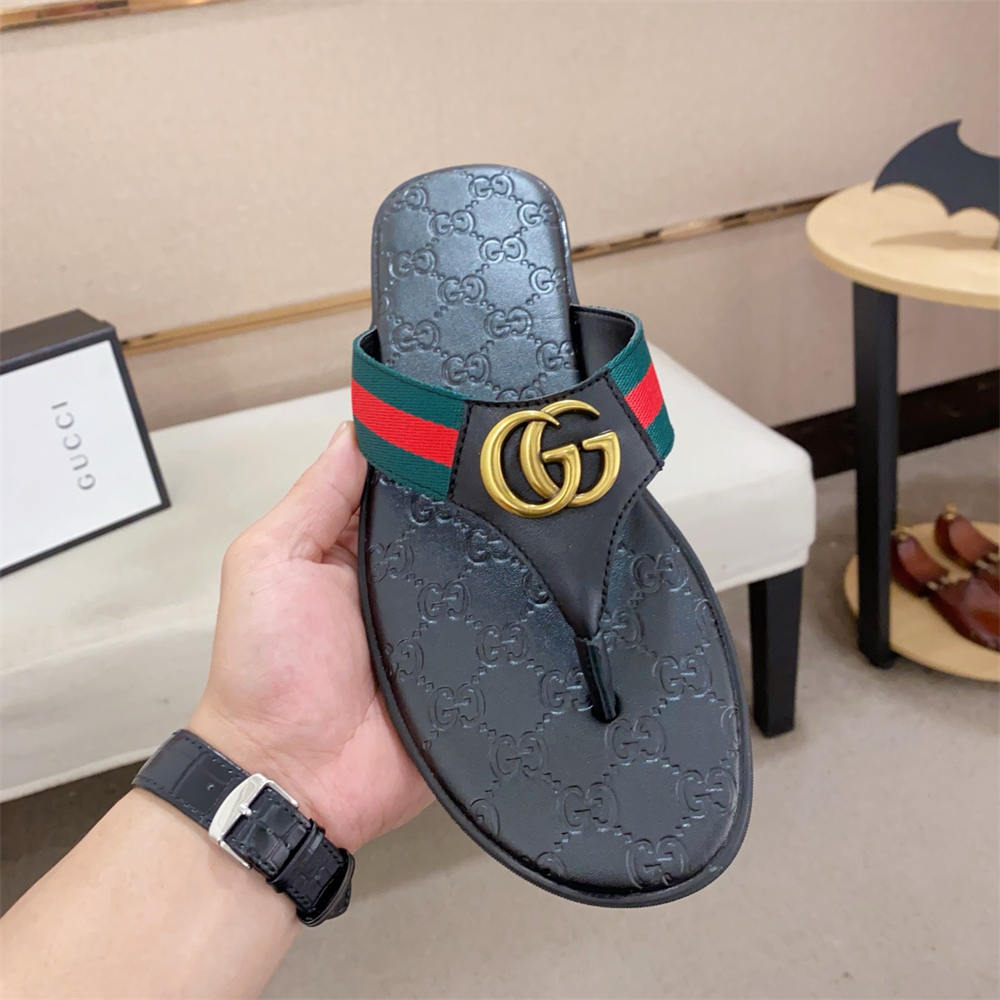 High quality slippers for men size:7-11 with box GUI  #C0737 - Image 5