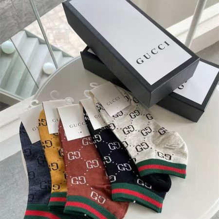 High quality short socks with box(One box contains 5 pairs) GUI #C0754 - Image 2