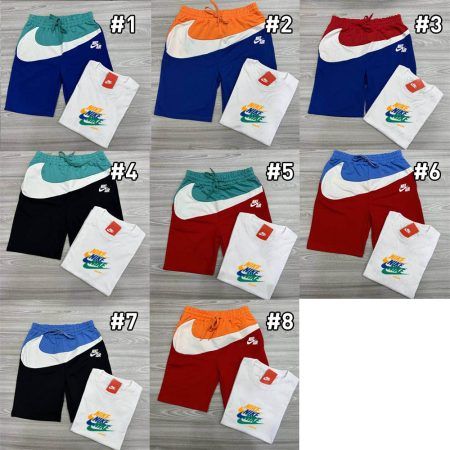 Wholesale cotton sport short suit Size:M-3XL NIK WYS  #C0798 - Image 2