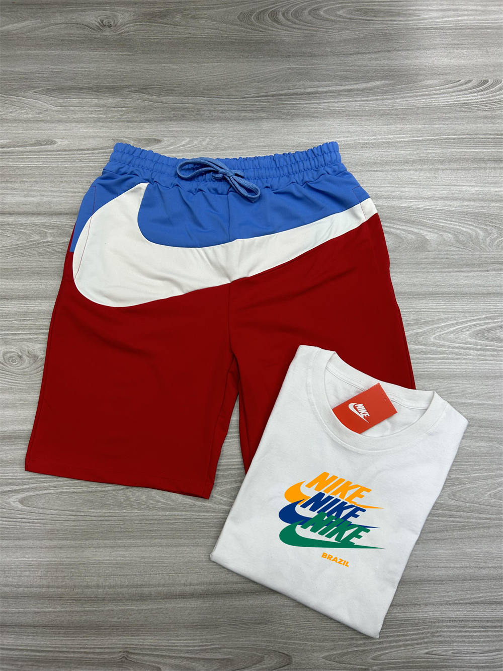 Wholesale cotton sport short suit Size:M-3XL NIK WYS  #C0798 - Image 1