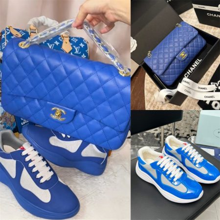 High quality sneaker & shoulder bag free shipping CHL & PRA #X1562