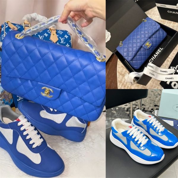 High quality sneaker & shoulder bag free shipping CHL & PRA #X1562