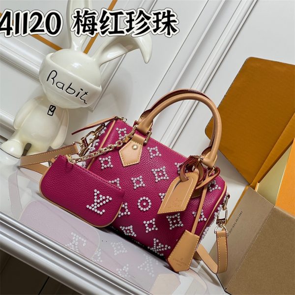 High quality speedy Handbag size:22*14*18cm LOV #X1567