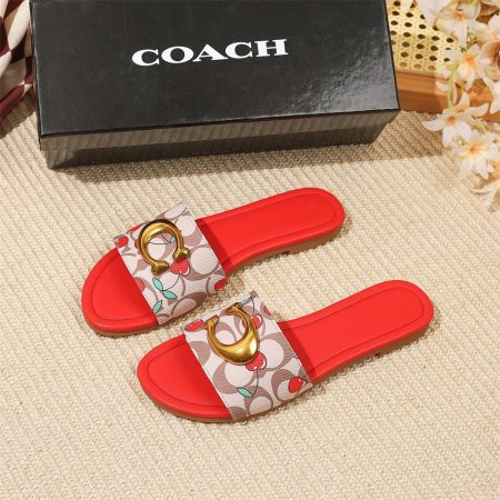 Wholesale slippers for women size:5-11 with box COH #X1606 - Image 2