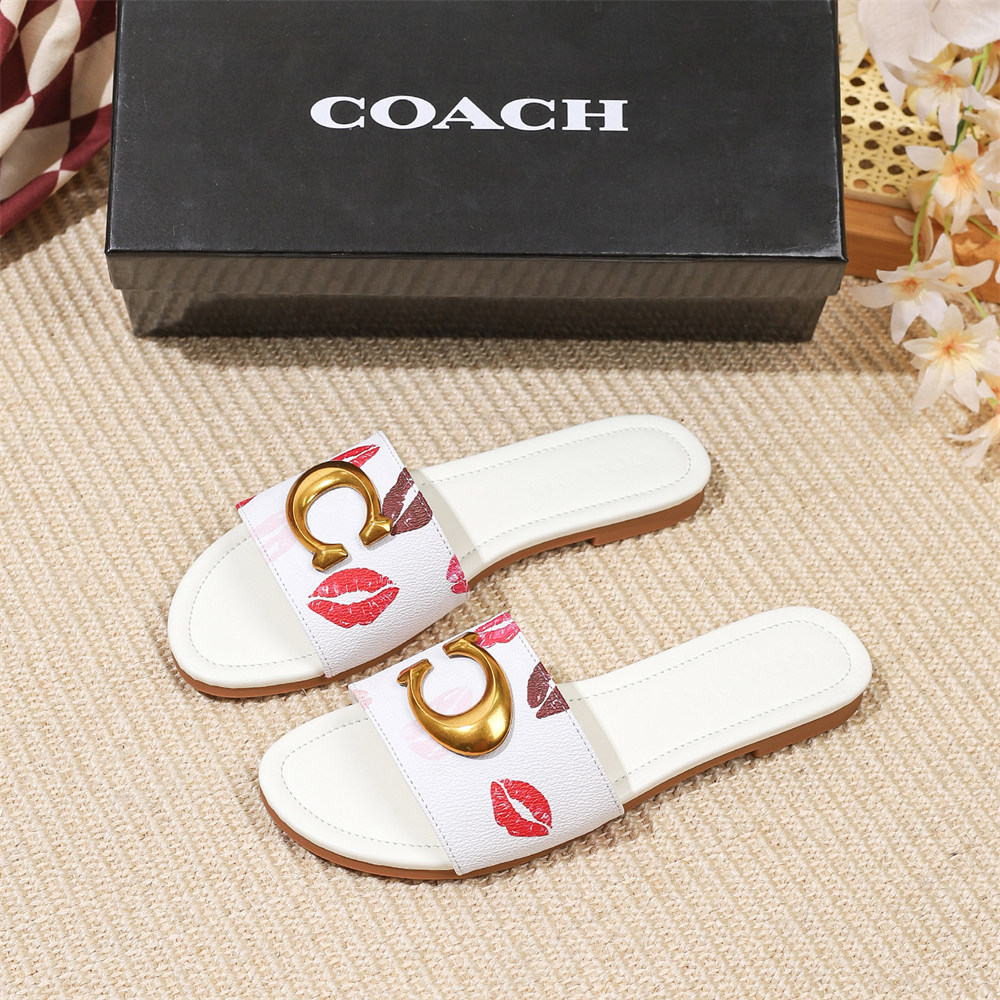 Wholesale slippers for women size:5-11 with box COH #X1606 - Image 3