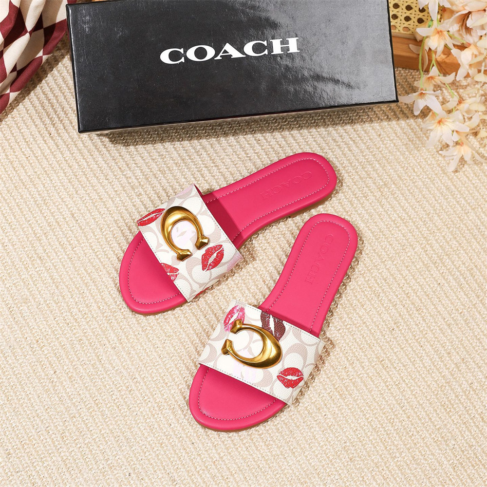 Wholesale slippers for women size:5-11 with box COH #X1606 - Image 5
