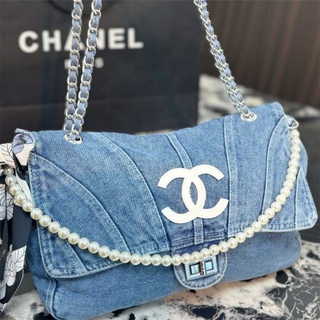 High quality denim  bag size:32*18cm CHL DS #X1613