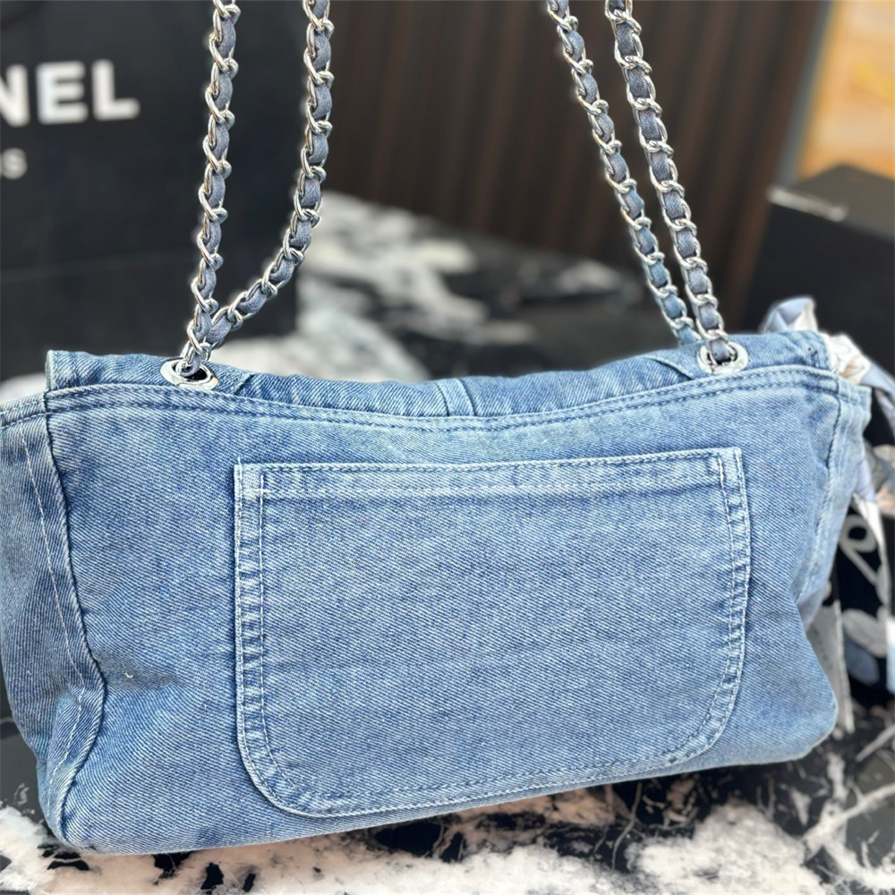 High quality denim  bag size:32*18cm CHL DS #X1613 - Image 2