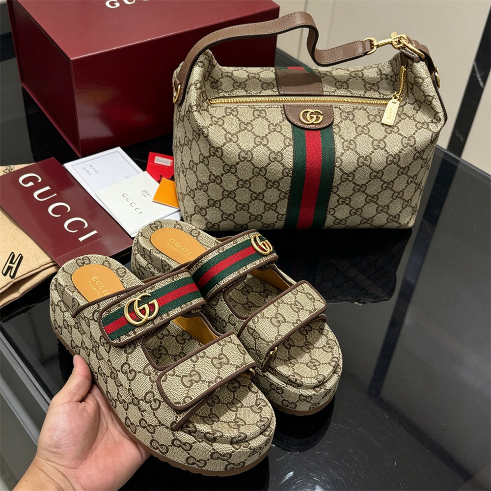 High quality slippers & shoulder bag free shipping GUI #X1633 - Image 1