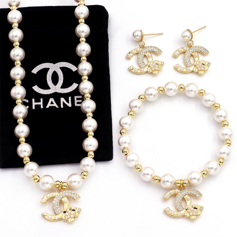 Wholesale Fashion Necklace & Bracelet & Earring Set CHL HYZ #X1637 - Image 1
