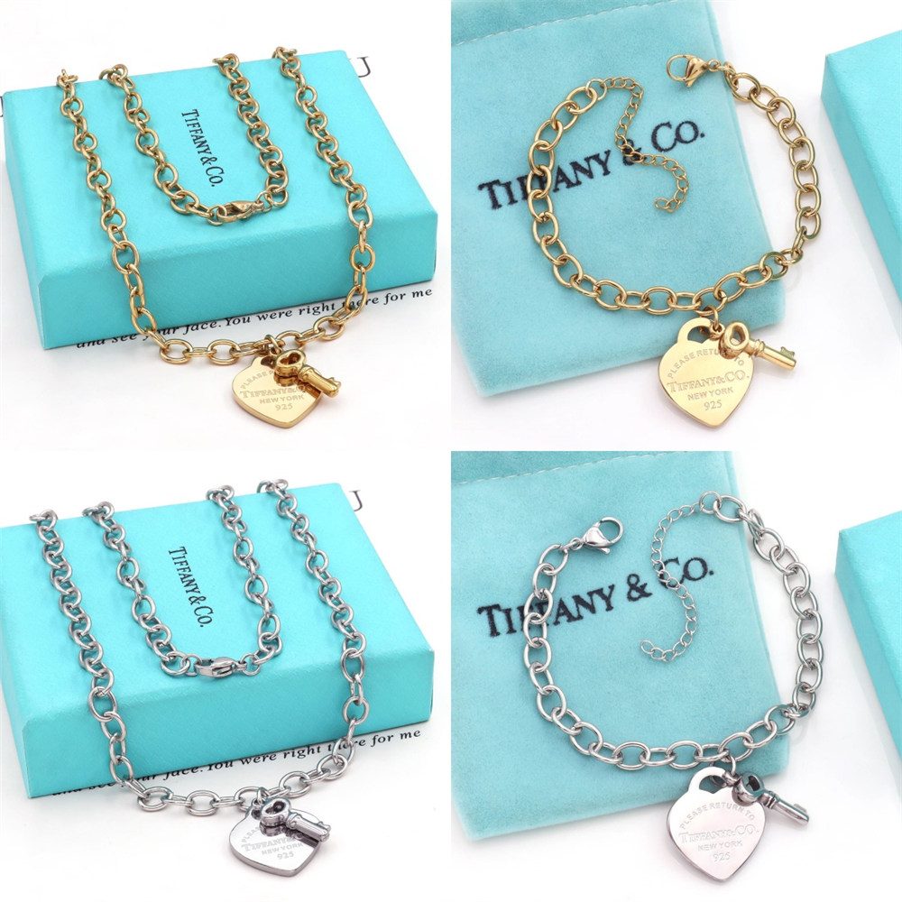 Wholesale Necklace and Bracelet Set TIY HYZ #X1639 - Image 1
