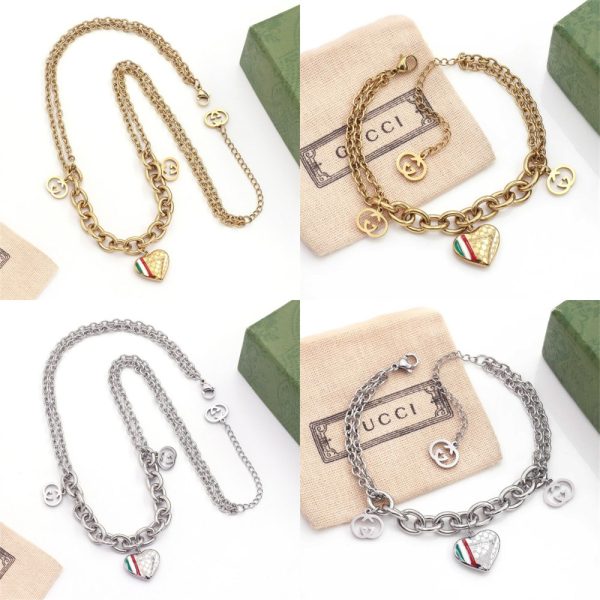 Wholesale Fashion Necklace and Bracelet Set GUI HYZ #X1640